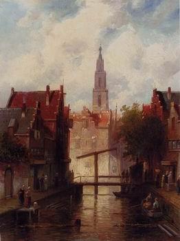 unknow artist European city landscape, street landsacpe, construction, frontstore, building and architecture. 139 oil painting image